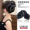 Pinza para el pelo triangular estilo coreano, pinza grande elegante y exquisita para mujer, adecuada para cabello voluminoso, accesorio para el pelo tipo pinza de tiburón