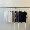 Estilo Coreano Dongdaemun 2026 Verano Delgado Fresco Minimalista Temperamento Suéter Camisa sin Mangas Top para Mujer