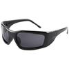 Nova moda ciclismo esportes óculos cool festa personalidade proteção solar PC óculos de sol qualidade Amazon qualidade retro óculos de sol