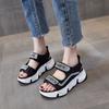 Sandalias Deportivas Daddy para mujer 2021 otoño nuevo plataforma muffin Zapatos Romanos moda estudiantes universitarios exterior viajero