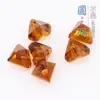 Suministro directo de fábrica 4-10 mm Nuevas cuentas triangulares cristal de vidrio cuentas sueltas tridimensionales accesorios para joyería DIY pendientes