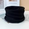 Nueva bufanda de invierno forrada de polar de moda, bufanda cálida de color sólido, cuello deportivo de cachemira, cubierta para el cuello a prueba de viento para ciclismo, máscara