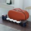 Nueva bolsa portátil set de té de viaje pequeño set de regalo actividades de apertura de negocio de empresa regalo práctico para el Festival de Medio Otoño venta al por mayor