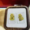 Pegatina de Teléfono de Oro Puro 999 para la Riqueza, Atrae la Fortuna de Todas las Direcciones, Acumulación Diaria de Riqueza, Regalo de 2 mg, Entrega Directa de Fábrica