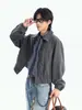 Jaqueta Estilo Streetwear Americano Cool da Marca Nanxia para Homens, Jaqueta Piloto para Uso ao Ar Livre, Roupa Externa Casual Retrô para Casais