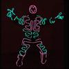Traje de Dança Fluorescente Europeu e Americano el Alta Qualidade Luz Fria Tom Vibratório Jazz Traje de Dança Fluorescente Adereços Atacado