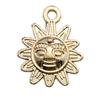 Nuevo Producto Transfronterizo DIY Colgante Retro de Aleación 1 Joyería de Oro KC Pulsera Set de Aretes Accesorios