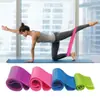 Banda de Resistencia de Látex Natural Popular para Yoga Fitness Amplia Banda Elástica Anillo de Tensión Set