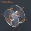 Estrutura de Indutor Transparente ABS Divisor de Frequência Bobina de Indutor Oca Carretel Suporte Redondo de Plástico Carretel de Fio Integrado Áudio