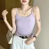 H295 Camisola de Copo de Nieve de Nuevo Estilo para Mujer, Top Sexy y Hermoso sin Mangas, Camiseta Interior Anti-Exposición