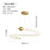 Lámpara de Araña Larga para Villa Loft Lujo Nórdico Creativo Luz para Escaleras Moderna Simple Luz LED Foco para Sala de Estar