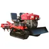 Micro-Cultivador de Orugas Multifuncional Controlado Remotamente Huerto Agrícola Terreno Agrícola Recuperación de Tierras Auto-Propulsado Rotocultivador Giratorio para Remover Suelo