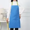 Ropa de Trabajo linda para Vendedor de Guardería de Cocina Manga Larga a Prueba de Aceite Algodón para el Hogar Antiretroceso Mono Estilo Coreano Moda Delantal