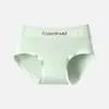 Ropa interior deportiva para mujer sin costuras, transpirable, de secado rápido, fina, de algodón modal, antibacteriana, con entrepierna extendida y sin costuras