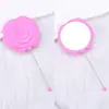 Espejo de tocador con flor de rosa simple, espejo de maquillaje floral de alta definición con mango, estilo europeo, mismo modelo, espejo pequeño