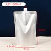 Bolsas Transparentes de Grado Alimenticio con Boquilla para Medicina, Bolsas para Medicina Herbal, Bolsas para Sopa de Ciruela Ácida, Bolsas para Bebidas, Bolsas con Boquilla para Jugos y Leche de Soya