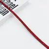 Cuerda de Tira de Vidrio Tubo Redondo de Pedrería Transfronteriza Accesorios para Joyería Accesorios para Ropa Línea de Corbata de Moño Tubo de Pedrería Venta al por Mayor