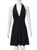 41747 Nazada Primavera y Verano Europeo y Americano Comercio Exterior Vestido Estilo Spice Girls Tira Hueca Sexy Cuello en V Falda Esponjosa Mujer