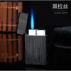 Dk6609 Isqueiro Inflável Direto Clássico Escovado de Som Alto para Espirais de Mosquito, Bastões de Moxa, Charutos e Cachimbos, um Ótimo Auxiliar