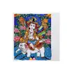 Caijin Thangka Pintura del Quinto Maestro Farmacéutico Zakilam Vida Pasada y Vida Presente Madre Tara Verde Buda Protector Personalizable Thangka Corriente Nacional