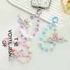Nueva Cadena para Teléfono Móvil de Cuentas de Gel con Dibujos Animados Kate Cat Accesorios Colgante Caja Ciega Clip Trasero para Teléfono Móvil Bubble Mart