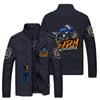 Cárdigan Chaqueta Nuevo Logo Primavera y Otoño 2024 Casual Deportivo para Hombre Europeo y Americano Comercio Exterior Cierre Cremallera Chaqueta para Motociclismo