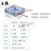 Ventilador de refrigeración para tarjeta gráfica de computadora de 5V12V, disipador de calor para chip semiconductor, bloque de refrigeración de aluminio puro de 4 cm