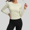 Traje de Camiseta de Manga Larga para Correr para Mujer Juyitang Aspecto Adelgazante Top de Yoga Nuevo Traje Deportivo de Fitness
