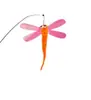 Nuevo juguete para gatos con plumas de repuesto, bola para gatos, fabricante de juguetes para mascotas transfronterizos, venta al por mayor