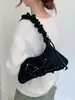 Otoño 2026 Nuevo Bolso de Viaje de Nicho de Alto Valor Estampado de Leopardo con Lazo Bolso de Hombro Elegante Bolso de Axila