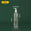 50/60/80 Cabezal de Bomba de Pico de Pato Botella Vacía Botella Recargable de Tipo Prensa para Champú de Viaje Gel de Ducha Botella Recargable de Gran Capacidad