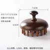 Modelo de Evento Disco de Sándalo Dorado Tapa de Olla Peine de Cabeza de Clavo Peine Meridianos Cuidado del Cabello Peine de Masaje Meridianos Sándalo Rojo Peine Redondo