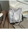 2025 Nova Bolsa de Ombro Única Casual de Grande Capacidade Estilo Chinês Simples Personalidade Nova Popular de Verão Versátil Bolsa Saco