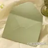 Tarjeta de Cumpleaños Verde Aguacate con Sobre Verde Oliva Bendición de San Valentín Gratitud Gracias Tarjeta Escrita a Mano para Evento de Año Nuevo