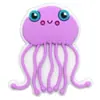 Funda Protectora para Teléfono Móvil Animal Marino Lindo Decoraciones Planas Accesorios Parche Adhesivo Suave de PVC Accesorios para Funda de Teléfono Móvil DIY