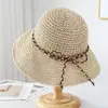 Sombrero de Pescador para Mujer para Primavera y Verano, Sombrero de Sol Delgado Calado, Sombrero de Pescador con Protección Solar, Estilo Japonés, Sombrero de Pescador que Adelgaza la Cara