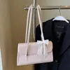 Bolsa de Axila Coreana Simple Dulce de Crema Estilo Primavera/Verano de Venta Caliente Moda Versátil de Gama Alta Versátil de Hombro Único para Mujer