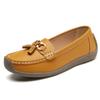 Zapatos Tipo Gorro Transfronterizos Primavera y Otoño Nuevos Zapatos de Boca Baja para Mujer Antideslizantes de Poner y Quitar Suela Suave Pies No Cansados Zapatos para las Cuatro Estaciones