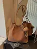 Bolsa Tote Retro de Alto Padrão para Comércio Exterior Feminina Grande Capacidade Casual 2026 Nova Tendência Bolsa de Ombro para o Dia a Dia