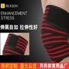 Rodillera Deportiva para Hombre Sentadilla Enrollable Elástica Entrenamiento con Pesas-Fitness Leggings Correa Vendaje