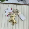 Llavero Dorado Año del Caballo para Riqueza Instantánea, Oro Puro 999, Colgante para Hacerse Rico al Instante, Colgante para Bolso al por Mayor