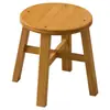Taburete Portátil de Madera Maciza para Uso en Casa, Taburete de Pesca para Viajes al Aire Libre, Banco, Sofá, Reposapiés para Cambiar Zapatos