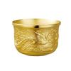 Nuevo Producto Set de Té Dragón y Fénix Set de Regalo, Tetera Creativa Chapada en Oro para Uso Diario en Casa, Taza de Té Dorada, Caja de Regalo de Té Kung Fu para Negocios