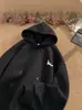 Sudadera con capucha nueva para hombre 2026, Chaqueta de otoño de ajuste holgado de la alta calle americana para primavera y otoño, Ropa para hombre de marca moderna estilo Hong Kong