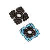 W60803 Cobre Nuevo Estilo Chino Hecho a Mano DIY Color de Noche Accesorios Básicos Adornos para el Cabello Materiales Hanfu 27*29mm