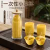 Tazas Desechables de Grado Superior para Té Gongfu Plástico PP Resistente a Altas Temperaturas Portavasos Pequeño de Degustación Tazas para Recepción de Invitados Uso en Exteriores en Casa