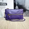 Primeira camada de couro de vaca bolsa de chaves carteira de moedas de couro bolsa de mão estilo europeu e americano explosões transfronteiriças porta-cartões envelope vermelho atacado