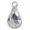 Brincos artesanais DIY brincos franja liga acessórios diy estilo coreano transfronteiriço pingente gota d'água 8 * 13mm acessórios de joias