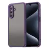 Funda de teléfono semitransparente mate adecuada para Samsung A17, tacto piel S25ULTRA, modelo de comercio exterior anticaídas S25/S24