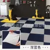Alfombra Empalmada para Sala de Estar, Tapete Adhesivo sin Pegamento Estilo Japonés, Pegatina de Piso para Habitación Infantil, Tapete para Gatear Bebé con Adsorción Estática